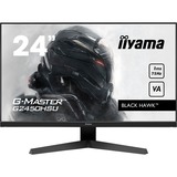 iiyama G-MASTER G2450HSU-B1 Monitor PC 60,5 cm (23.8") 1920 x 1080 Pixel Full HD LED Nero Nero, 60,5 cm (23.8"), 1920 x 1080 Pixel, Full HD, LED, 1 ms, Nero