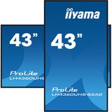 iiyama LH4360UHS-B2AG Nero (opaco)