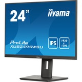 iiyama XUB2495WSU-B7, Monitor LED Nero (opaco)