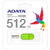 ADATA AUV320-512G-RWHGN bianco/Verde