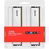 ADATA SPECTRIX D35G memoria 16 GB 2 x 8 GB DDR4 288-pin DIMM bianco, 16 GB, 2 x 8 GB, DDR4, 3200 MHz, 288-pin DIMM