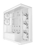 ARCTIC Xtender VG White (Clear Glass) Midi Tower Bianco, Chassis Tower bianco, Midi Tower, PC, Bianco, EATX, Metallo, Vetro temperato, Gaming