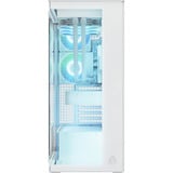 ARCTIC Xtender VG White (Clear Glass) Midi Tower Bianco, Chassis Tower bianco, Midi Tower, PC, Bianco, EATX, Metallo, Vetro temperato, Gaming