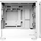 ASUS A23 PLUS TG ARGB WHITE Micro Tower Bianco, Chassis Tower bianco, Micro Tower, PC, Bianco, micro ATX, Mini-ITX, Gaming, Multi