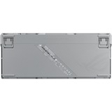 ASUS ROG Azoth White tastiera Gaming USB + RF Wireless + Bluetooth QWERTZ Tedesco Bianco, Tastiera da gioco bianco, Con cavo e senza cavo, USB + RF Wireless + Bluetooth, Interruttore a chiave meccanica, QWERTZ, LED RGB, Bianco