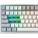 ASUS ROG Azoth White tastiera Gaming USB + RF Wireless + Bluetooth QWERTZ Tedesco Bianco, Tastiera da gioco bianco, Con cavo e senza cavo, USB + RF Wireless + Bluetooth, Interruttore a chiave meccanica, QWERTZ, LED RGB, Bianco