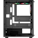Aerocool Pivot Midi Tower Nero, Chassis Tower Nero, Midi Tower, PC, Nero, ATX, micro ATX, Mini-ITX, SPCC, Acciaio, Gaming