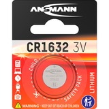 Ansmann 1516-0004 batteria per uso domestico Batteria monouso CR1632 Litio Batteria monouso, CR1632, Litio, 3 V, 1 pz, 120 mAh