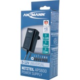 Ansmann APS 600 alimentatore per computer 7,2 W Nero Nero, 7,2 W, 100 - 240 V, 50/60 Hz, 0.6 A, 1,8 W, 7,2 W