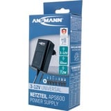 Ansmann APS 600 alimentatore per computer 7,2 W Nero, Alimentazione elettrica Nero, 7,2 W, 100 - 240 V, 50/60 Hz, 0.6 A, 1,8 W, 7,2 W