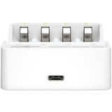 Ansmann Caricabatterie al litio Pure Power Set 4× batterie ricaricabili Micro AAA e modulo di ricarica bianco/multi colorata
