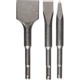 Bosch 2 608 690 180 accessorio per martello perforatore Attacco per scalpello per martello perforatore, Insieme a scalpello  Attacco per scalpello per martello perforatore, Bosch, Argento, Metallo, 140 mm