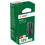 Bosch Batteria PBA 12V 2.0Ah O-B Nero