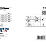 Bosch Set di corone da trapano PRO Ceramic dry X-LOCK, Ø 6 - 12mm, Drill bit set 