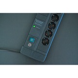 Brennenstuhl Multipresa Premium-Line 8 vie Duo, Ciabatta Nero