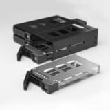 Chieftec CBP-425 pannello drive bay Backplane Nero, Copri forno Nero, Backplane, Nero, 2.5/3.5/5.25", SATA, SATA II, SATA III, Serial Attached SCSI (SAS), SAS, SATA, SATA II, SATA III, 2.5"