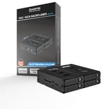 Chieftec CBP-425 pannello drive bay Backplane Nero, Copri forno Nero, Backplane, Nero, 2.5/3.5/5.25", SATA, SATA II, SATA III, Serial Attached SCSI (SAS), SAS, SATA, SATA II, SATA III, 2.5"