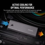 Corsair MP700 PRO SE con raffreddamento ad aria 4 TB, Disco a stato solido 