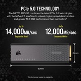 Corsair MP700 PRO SE con raffreddamento ad aria 4 TB, Disco a stato solido 