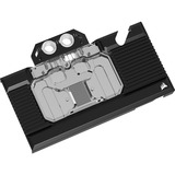 Corsair XG7 RGB Blocco di acqua Nero/trasparente, Blocco di acqua, Rame, Nero, 1/4", 60 °C, NVIDIA GeForce RTX 3080 FE