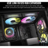 Corsair iCUE LINK RX120 RGB Triple Ricondizionato, Ventola Nero