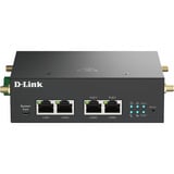 D-Link DWM-314-GP/B modem 2x RJ45, 2x RJ45 PoE, Esterno, IEEE 802.3at, Nero, 48 - 57 V, -30 - 70 °C