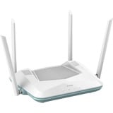 D-Link R32 router wireless Gigabit Ethernet Dual-band (2.4 GHz/5 GHz) Bianco Wi-Fi 6 (802.11ax), Dual-band (2.4 GHz/5 GHz), Collegamento ethernet LAN, Bianco, Router da tavolo/palo