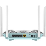 D-Link R32 router wireless Gigabit Ethernet Dual-band (2.4 GHz/5 GHz) Bianco Wi-Fi 6 (802.11ax), Dual-band (2.4 GHz/5 GHz), Collegamento ethernet LAN, Bianco, Router da tavolo/palo