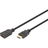 Digitus Cavo di prolunga HDMI High Speed con Ethernet Nero