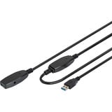 Digitus Cavo di prolunga USB 3.2 Gen 1 attivo, 15 metri Nero