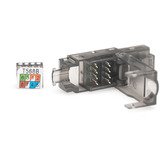 Digitus Connettore da campo CAT.6a non schermato, con cappuccio antipolvere, Spina argento