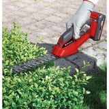 EINHELL Expert GE-CG 18 Li Solo - Tijera de césped inalámbrica (10 cm, 20 cm), color rojo, Forbici per erba rosso/Nero, 20 cm), color rojo