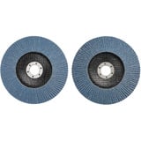 EINHELL Set di mop abrasivi 2 pezzi Ø 150mm, K40 / K80, Mola abrasiva 