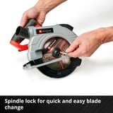 EINHELL TE-CS 18/190 Li BL - Solo, 4331210, Sega circolare rosso/Nero
