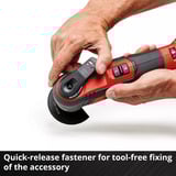 EINHELL TE-MG 18/1 Li - Solo, 4465195, Strumento multi funzione rosso/Nero