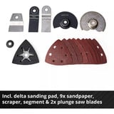 EINHELL TP-MG 18/1 Li - Solo, 4465195, Strumento multi funzione rosso/Nero