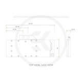 EKWB 3831109832653 parte e accessorio del sistema di raffreddamento del computer Blocco di acqua Nero, Blocco di acqua, Acetale, Nichel, Nero, Argento, 275 mm, 124 mm, 20,5 mm