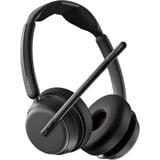 EPOS IMPACT 1061T ANC Auricolare Wireless A Padiglione Ufficio Bluetooth Base di ricarica Nero, Headset Wireless, Ufficio, 20 - 20000 Hz, 181 g, Auricolare, Nero