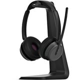 EPOS IMPACT 1061T ANC Auricolare Wireless A Padiglione Ufficio Bluetooth Base di ricarica Nero, Headset Wireless, Ufficio, 20 - 20000 Hz, 181 g, Auricolare, Nero