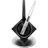 EPOS | Sennheiser | SENNHEISER IMPACT DW Office ML - EU Auricolare Wireless A clip, A Padiglione, Passanuca Ufficio Nero, Argento Nero, Wireless, Ufficio, 150 - 6800 Hz, 50 g, Auricolare, Nero, Argento