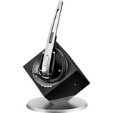 EPOS | Sennheiser | SENNHEISER IMPACT DW Office ML - EU Auricolare Wireless A clip, A Padiglione, Passanuca Ufficio Nero, Argento Nero, Wireless, Ufficio, 150 - 6800 Hz, 50 g, Auricolare, Nero, Argento