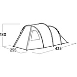 Easy Camp Tenda tunnel familiare Hidra 4 verde oliva