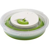 Emsa Basic centrifuga da insalata Verde Pulsante verde/trasparente, Pulsante, Verde, Polipropilene (PP), Elastomero Termoplastico (TPE), 4 L, Rotondo, 285 mm