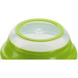 Emsa Basic centrifuga da insalata Verde Pulsante verde/trasparente, Pulsante, Verde, Polipropilene (PP), Elastomero Termoplastico (TPE), 4 L, Rotondo, 285 mm
