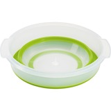 Emsa Basic centrifuga da insalata Verde Pulsante verde/trasparente, Pulsante, Verde, Polipropilene (PP), Elastomero Termoplastico (TPE), 4 L, Rotondo, 285 mm