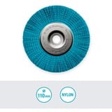 GARDENA Spazzola per fughe in nylon, per spazzola per fughe a batteria EasyWeed 1800, Pennello 