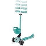 GLOBBER Go-Up Baby Lights 360, Scooter Menta/verde scuro