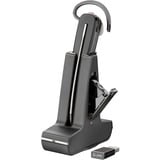 HP Poly Poly Savi 8245 Supporto per cuffie e accessori per il trasporto, Headset Nero