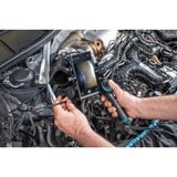 Hazet Set di videoendoscopi HD con sonda orientabile a 360° Ø 3,9 mm, 4 pezzi, Macchina fotografica di ispezione Nero/Blu