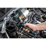 Hazet Set di videoendoscopi HD con sonda orientabile a 360° Ø 3,9 mm, 4 pezzi, Macchina fotografica di ispezione Nero/Blu